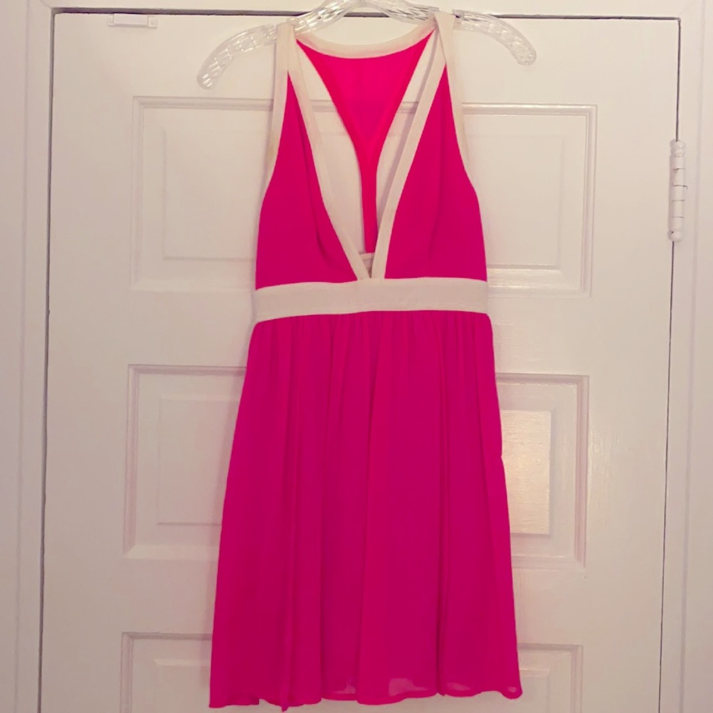 Keepsake the Label Pink & White dress
